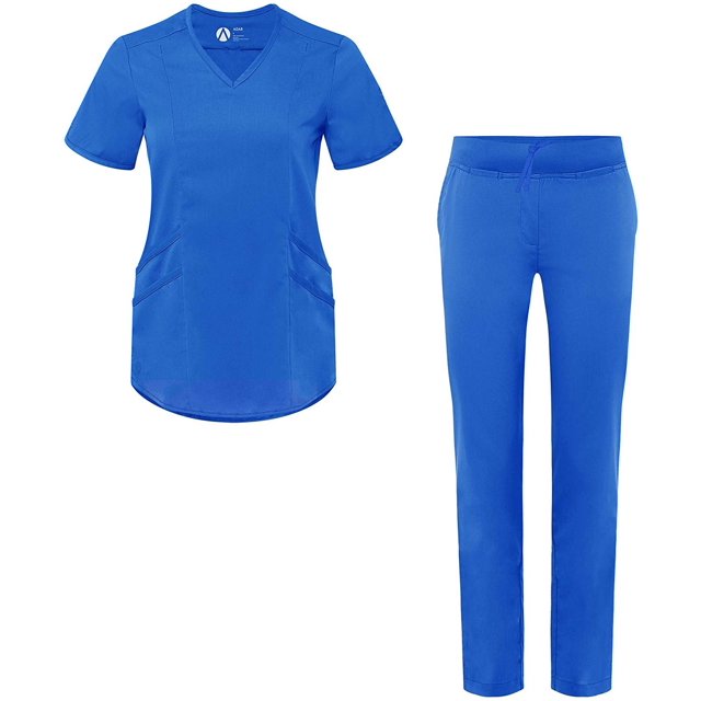 Adar - Pro Women's Core Classic Yoga Scrub Set (P9100) - Uniscrubs