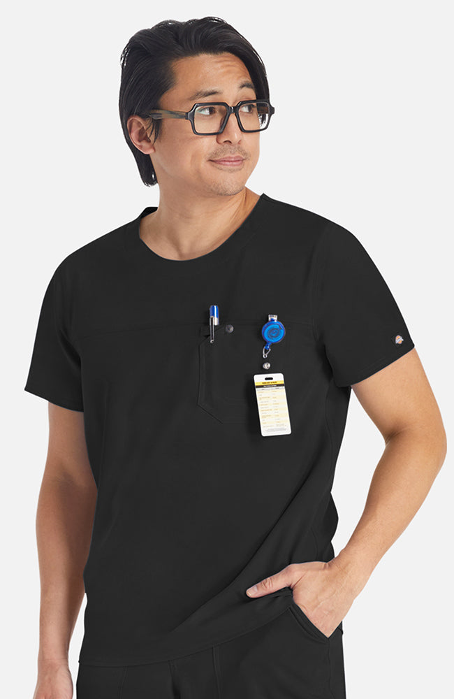 Dickies - EDS Men's Round Neck Scrub Top (DK676) - Uniscrubs