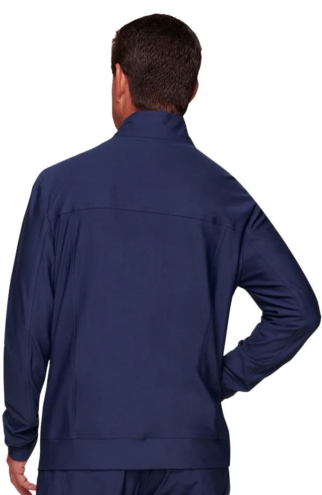 Cherokee - Men's Zip Front Solid Scrub Jacket (CK399) - Uniscrubs