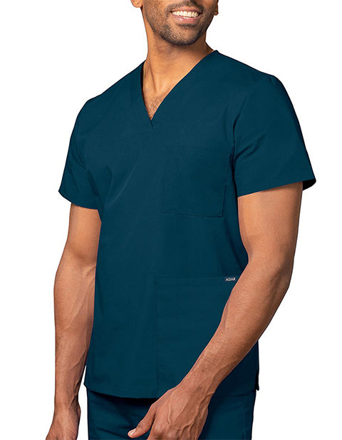 Adar - Unisex V-Neck Three Pockets Nursing Scrub Top (601)