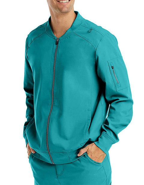 Maevn - Momentum Men's Front Zip Warm Up Scrub Jacket (5861) - Uniscrubs