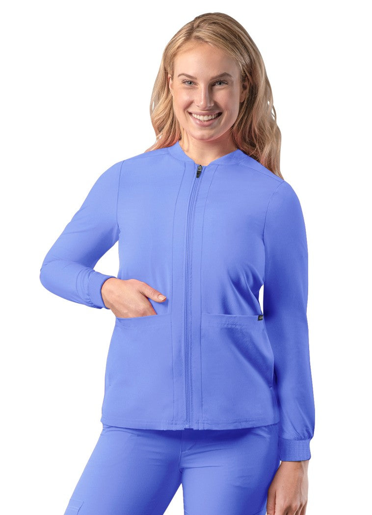 Adar - Women's Bomber Zipped Jacket (A6200)
