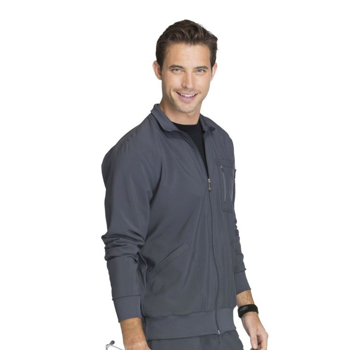Cherokee - Men's Zip Front Jacket (CK305A) - Uniscrubs