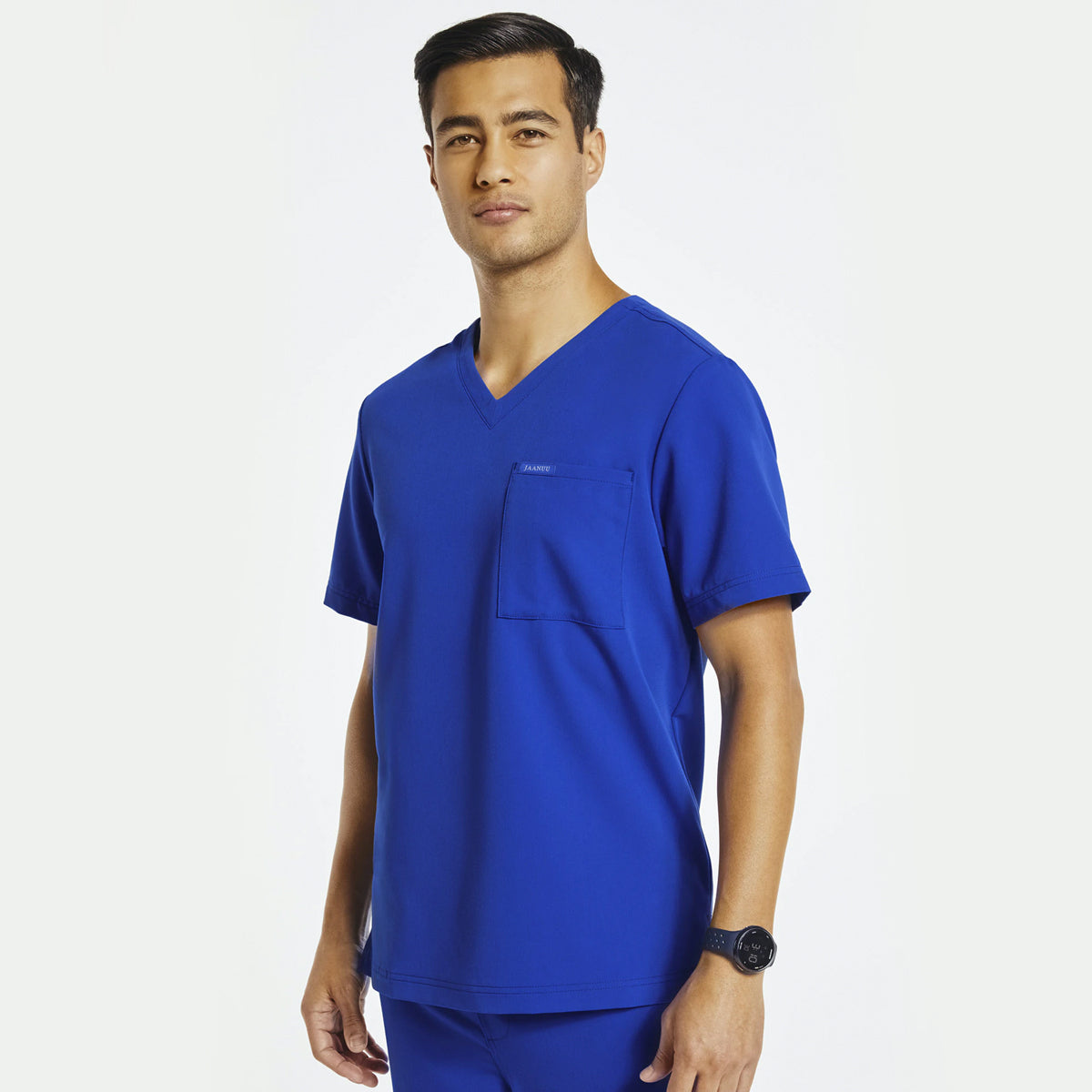 Jaanuu - Men's 2-Pocket V-Neck Top (J86032) - Uniscrubs