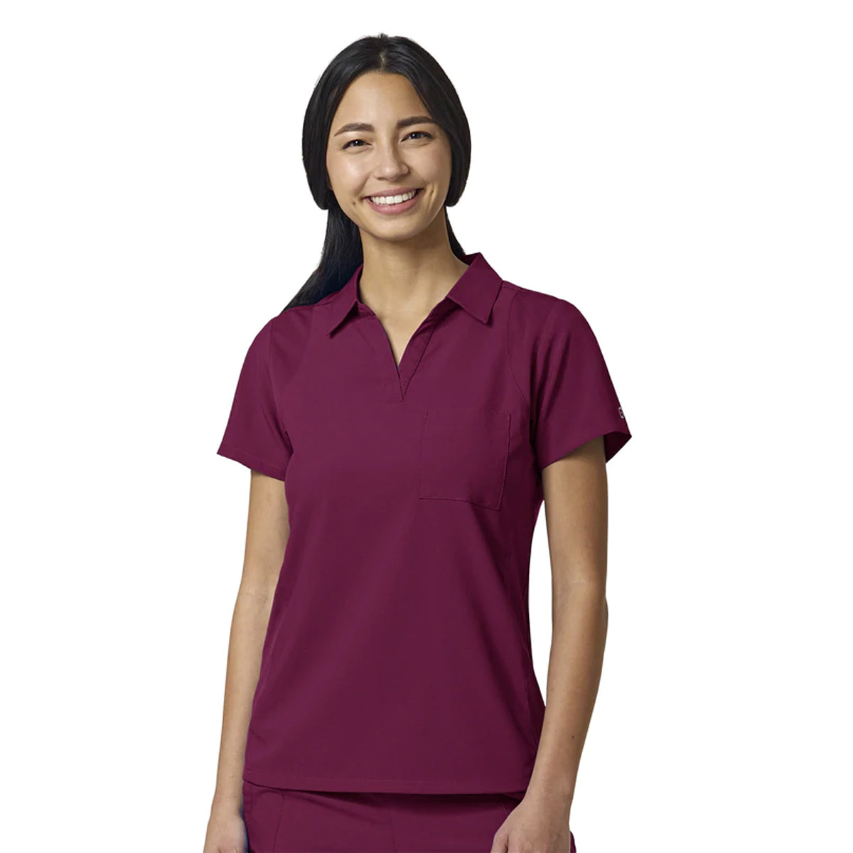Wonderwink - W123 Women's Collar Scrub Top (6955) - Uniscrubs