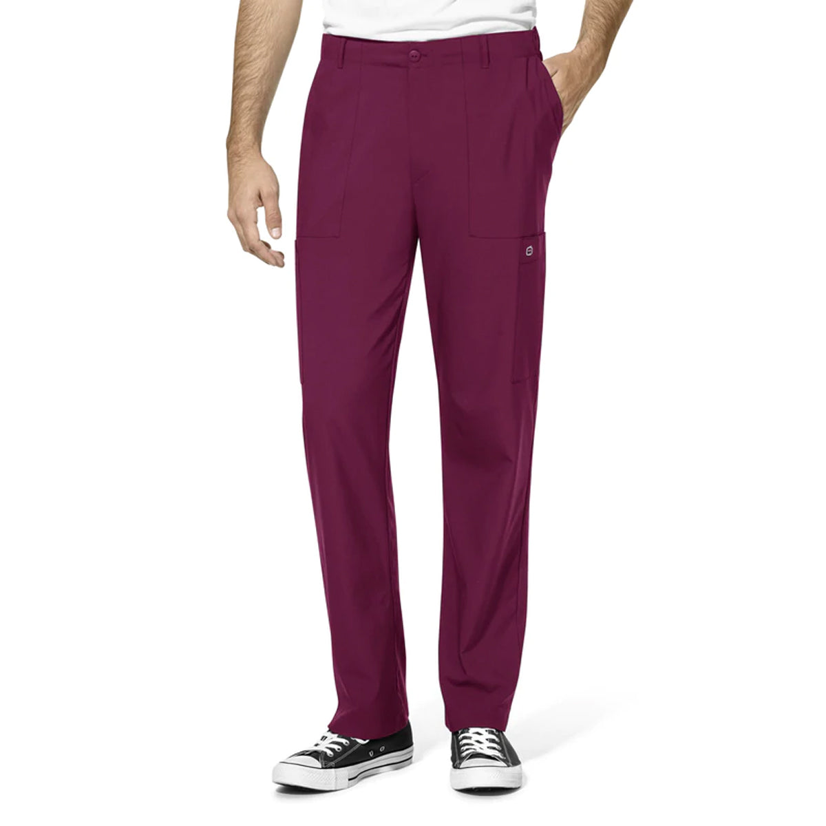 Wonderwink - W123 Men's Flat Front Cargo Scrub Pant (5355) - Uniscrubs
