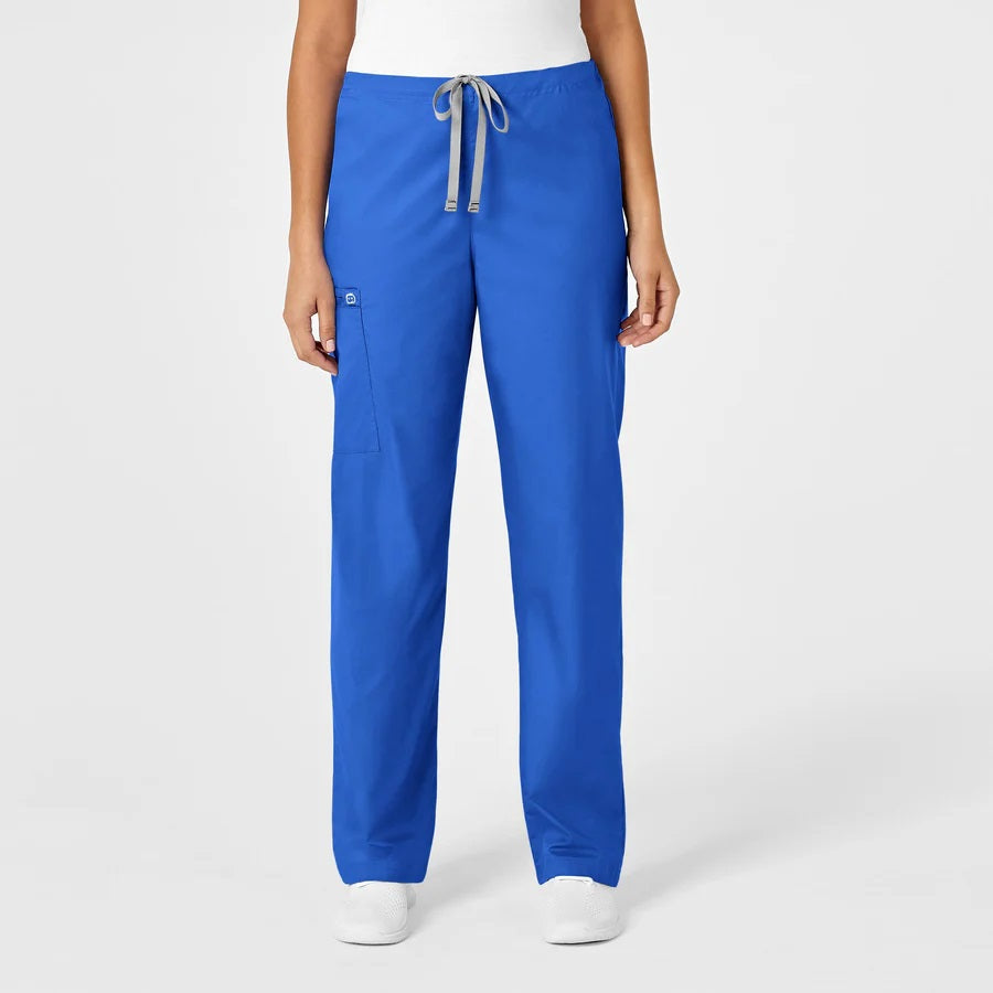 Wonderwink - Unisex Drawstring Cargo Scrub Pant (500A) - Uniscrubs