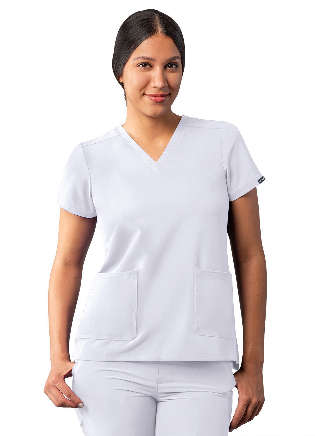 Adar - Women's Modern V-Neck Top (A6008)