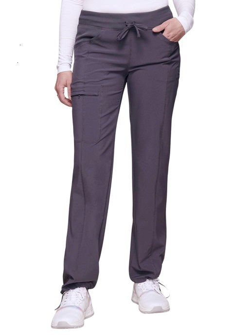 Cherokee - Women's Rib Knit Drawstring Waist Scrub Pant (1123A)