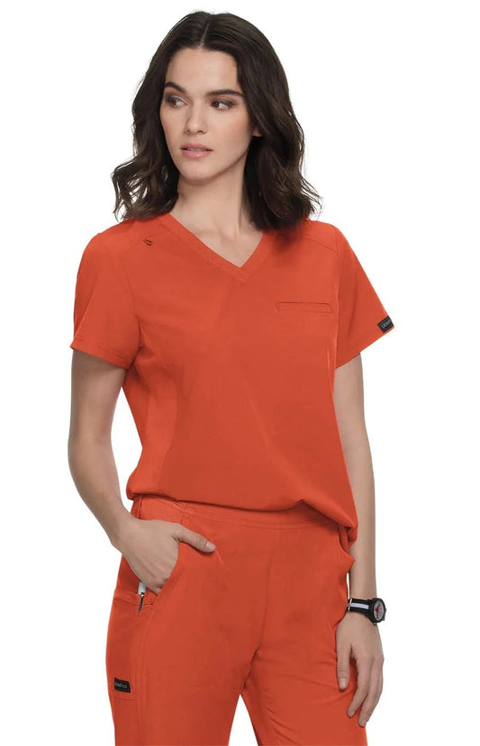 Koi - Renew Women's 1-Pocket Eco-Friendly Tuck-In Scrub Top (1038)