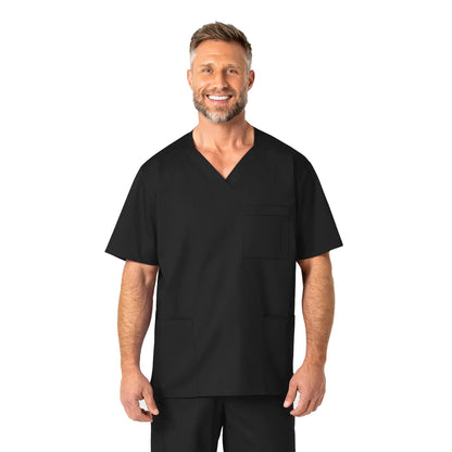 Wonderwink - WonderWORK Men's V Neck Scrub Top (103) - Uniscrubs