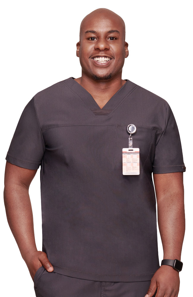 Cherokee - Men's V-Neck Solid Scrub Top (CK885)