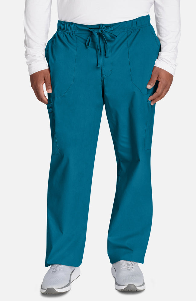 Cherokee - Men's Zip Fly Drawstring Scrub Pant (WW190)