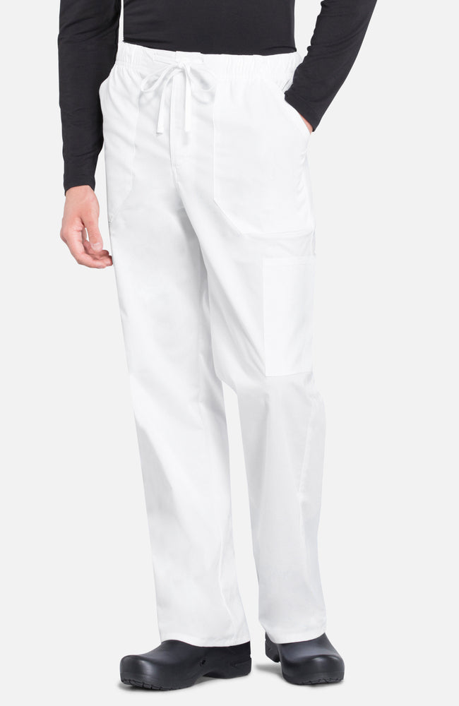 Cherokee - Men's Zip Fly Drawstring Scrub Pant (WW190)