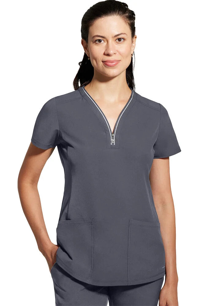 Healing Hands Women's Y-Neck Scrub Top - (2274)