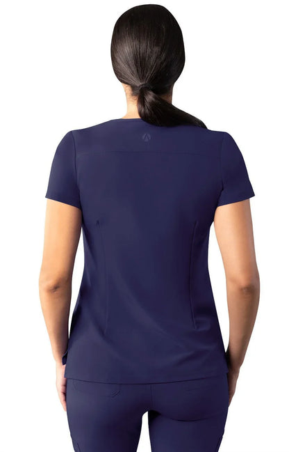 Adar - Women's Modern V-Neck Top (A6008) - Uniscrubs