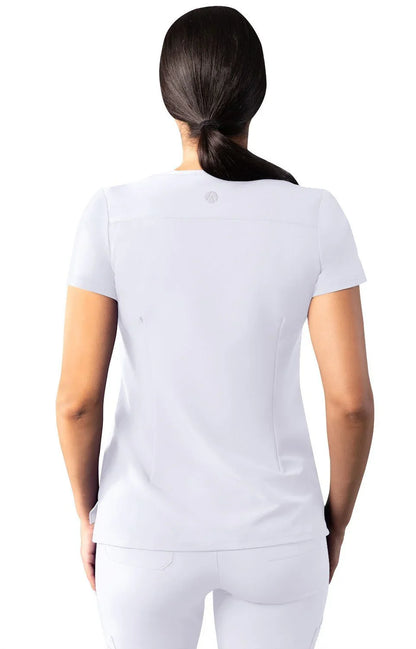 Adar - Women's Modern V-Neck Top (A6008) - Uniscrubs