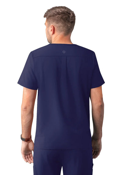 Adar - Men's Modern V-Neck Top (A6010) - Uniscrubs