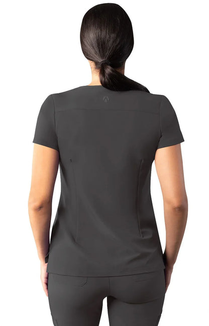 Adar - Women's Modern V-Neck Top (A6008) - Uniscrubs