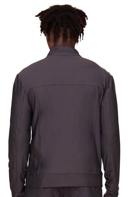 Cherokee - Men's Zip Front Solid Scrub Jacket (CK399) - Uniscrubs