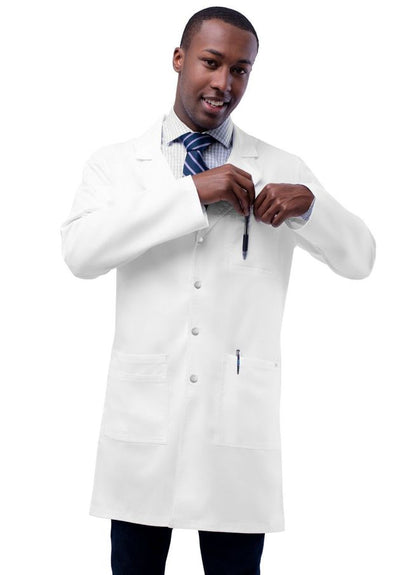 Adar Unisex 36" Snap Front Lab Coat 3308