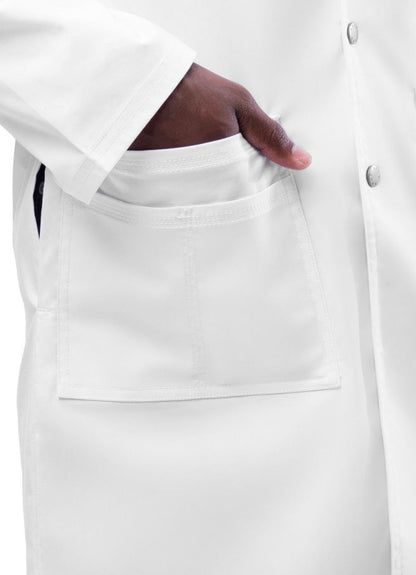 Adar Unisex 36" Snap Front Lab Coat 3308