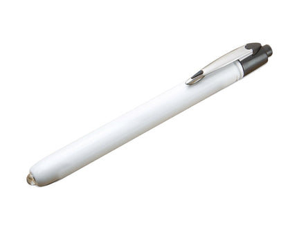 ADC Metalite Reusable Penlight With Pupil Gauge - White