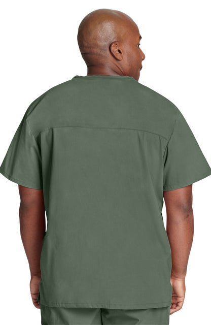 Cherokee - Men's V-Neck Utility Solid Scrub Top (WW695) - Uniscrubs