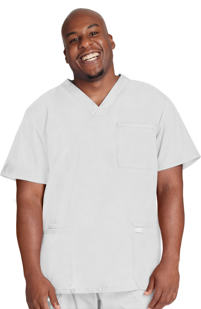 Cherokee - Men's V-Neck Utility Solid Scrub Top (WW695)