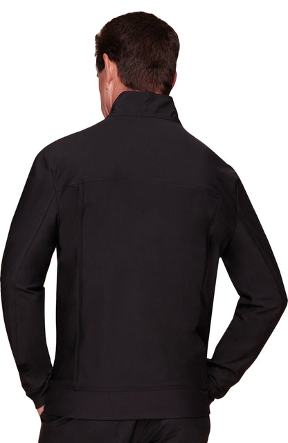 Cherokee - Men's Zip Front Solid Scrub Jacket (CK399) - Uniscrubs