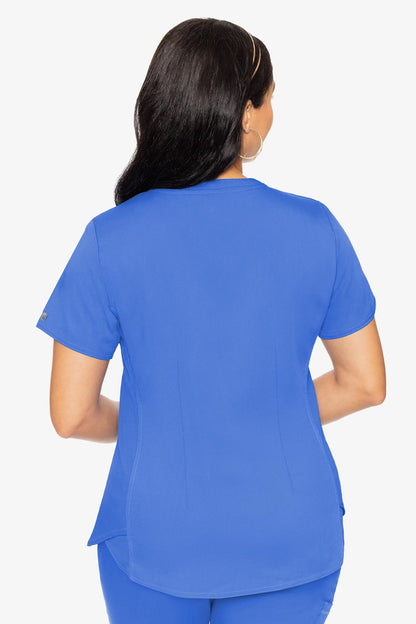 Med Couture - Touch V-neck Shirttail Top (7459) - Uniscrubs