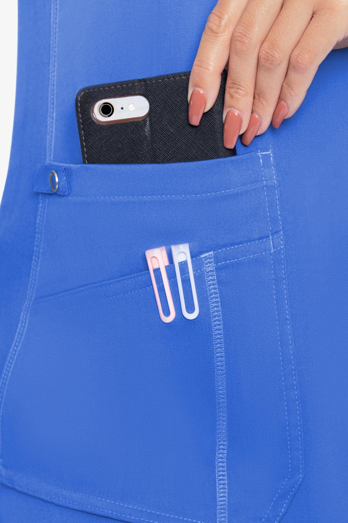 Med Couture - Touch V-neck Shirttail Top (7459) - Uniscrubs