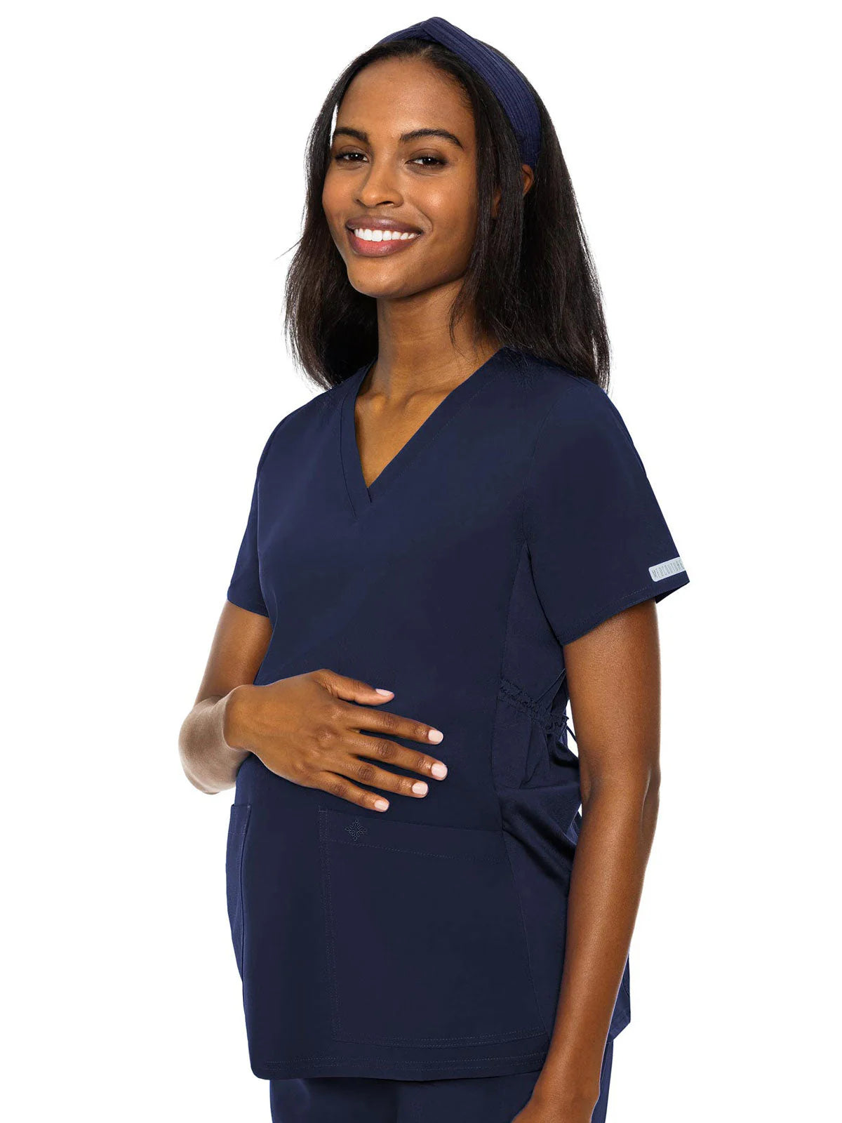 Med Couture - Women's Maternity Scrub Top - 8459