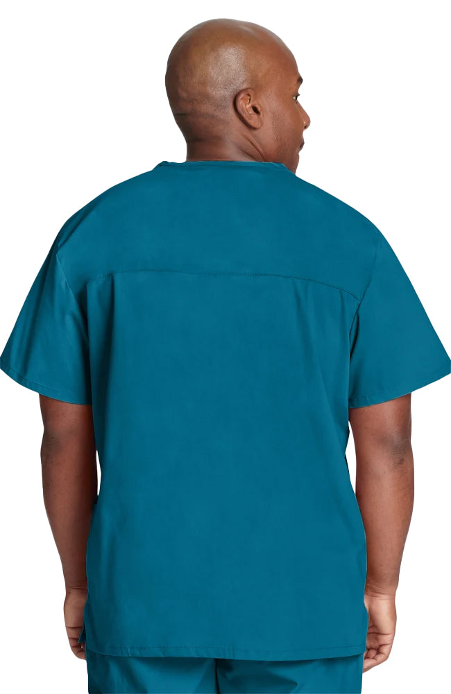 Cherokee - Men's V-Neck Utility Solid Scrub Top (WW695)