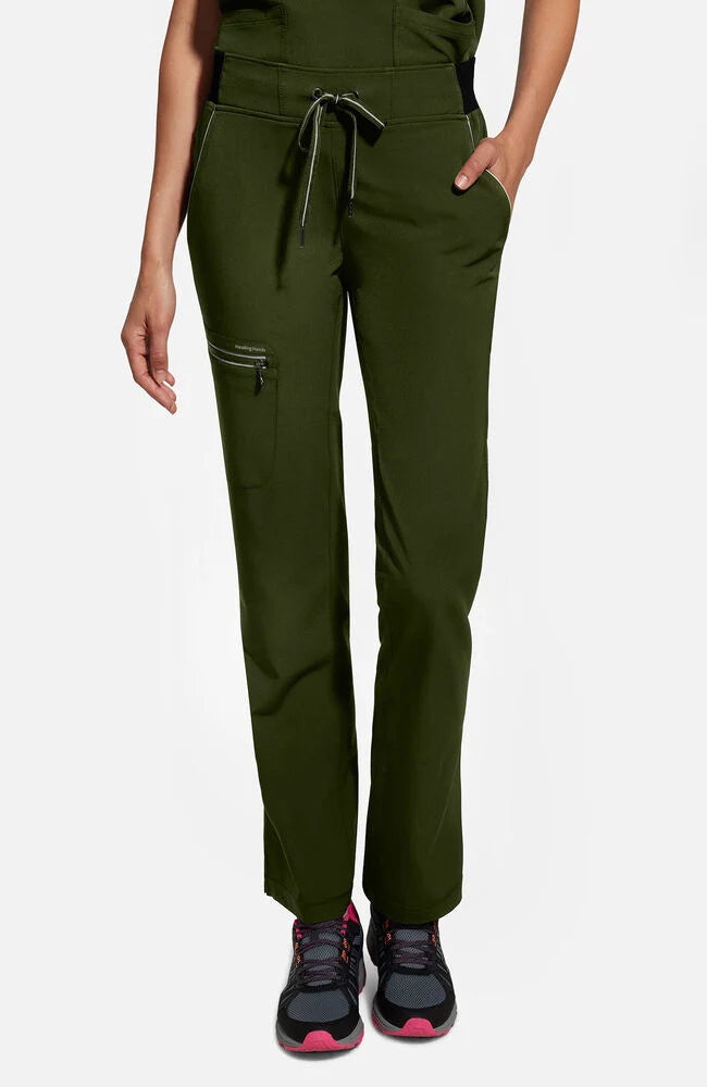 Healing Hands Women's Waistband Scrub Pant - (9152)