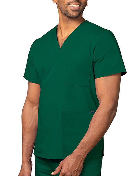 Adar - Unisex V-Neck Three Pockets Nursing Scrub Top (601)