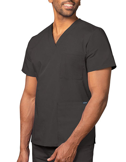 Adar - Unisex V-Neck Three Pockets Nursing Scrub Top (601)