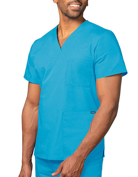 Adar - Unisex V-Neck Three Pockets Nursing Scrub Top (601)