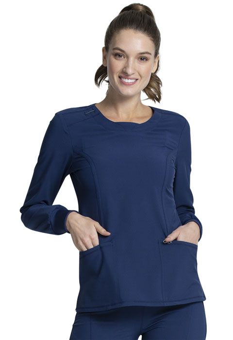 Cherokee - Infinity Long Sleeve V-Neck Top (CK781A)