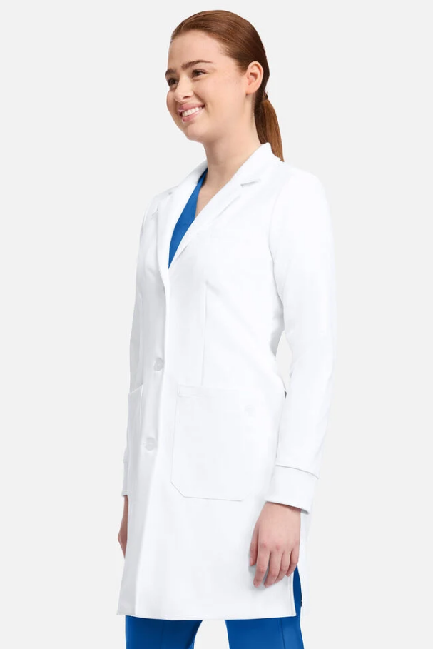 Healing Hands Women's 34½" Francesca Convertible Collar Lab Coat HH405