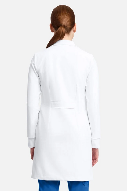 Healing Hands Women's 34½" Francesca Convertible Collar Lab Coat HH405