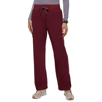 Jaanuu -Women's 4-Pocket Relaxed Essential Pant (J95165)