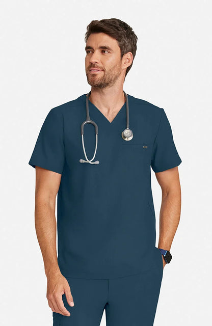 Healing Hands Men's Ari V-Neck Scrub Top - (HH758)