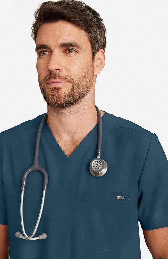 Healing Hands Men's Ari V-Neck Scrub Top - (HH758)