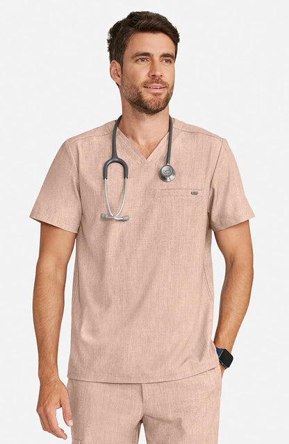 Healing Hands Men's Ari V-Neck Scrub Top - (HH758)