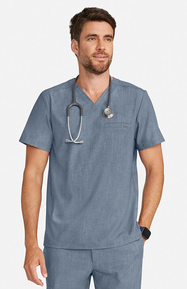 Healing Hands Men's Ari V-Neck Scrub Top - (HH758)