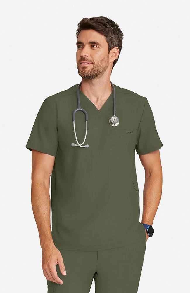 Healing Hands Men's Ari V-Neck Scrub Top - (HH758)