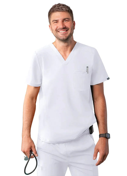 Adar - Men's Modern V-Neck Top (A6010) - Uniscrubs