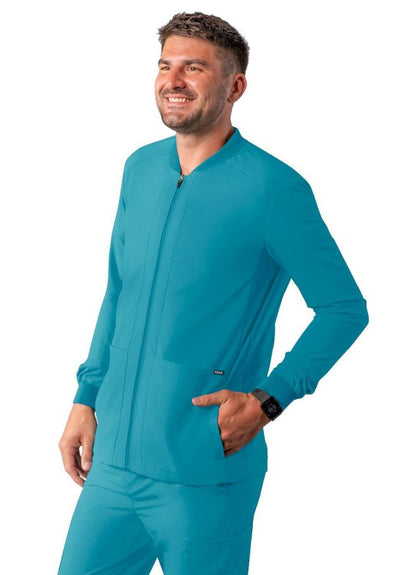 Adar - Men's Bomber Zipped Jacket (A6206) - Uniscrubs