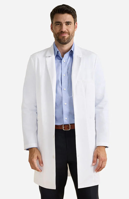 Healing Hands Men's Lawrence 37" Lab Coat - (HH401)